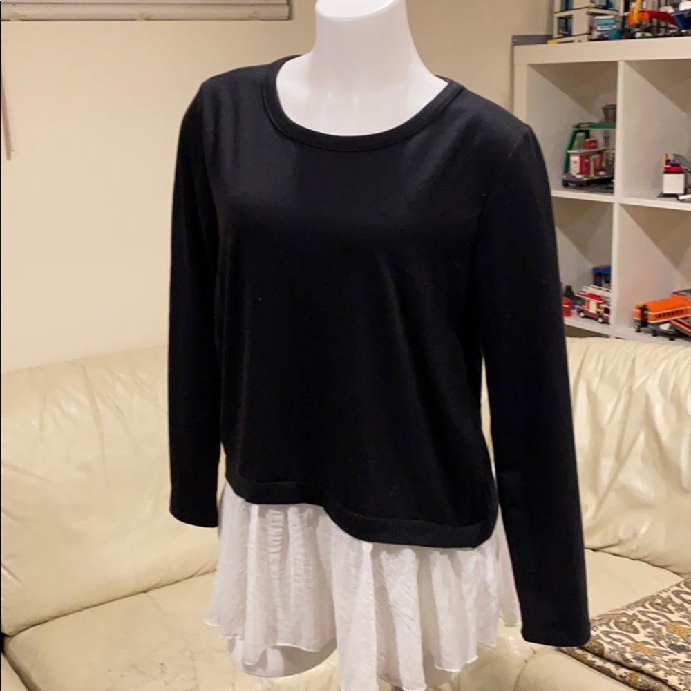 Black and White Shirt